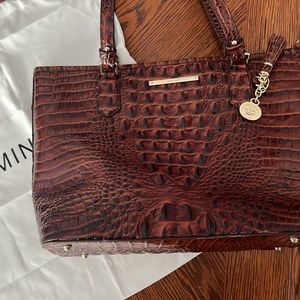Brown Brahmin Medium Asher Purse. EUC